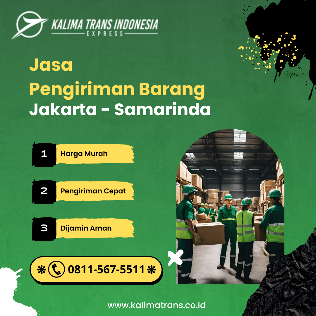 jasa pengiriman barang jakarta samarinda