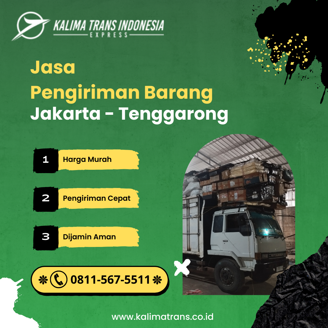 pengiriman barang jakarta Tenggarong